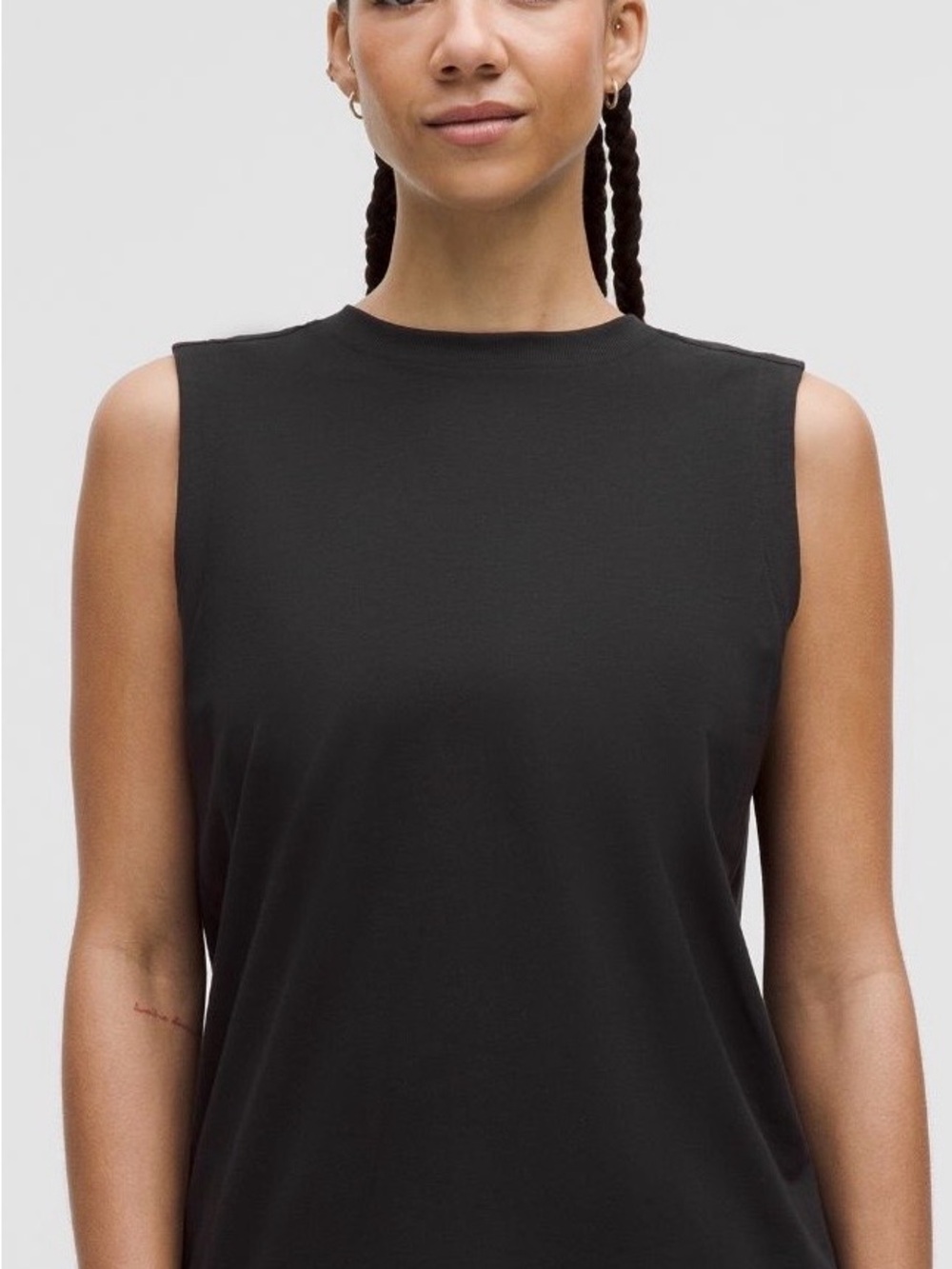 lululemon athletica Black Muscle Tee